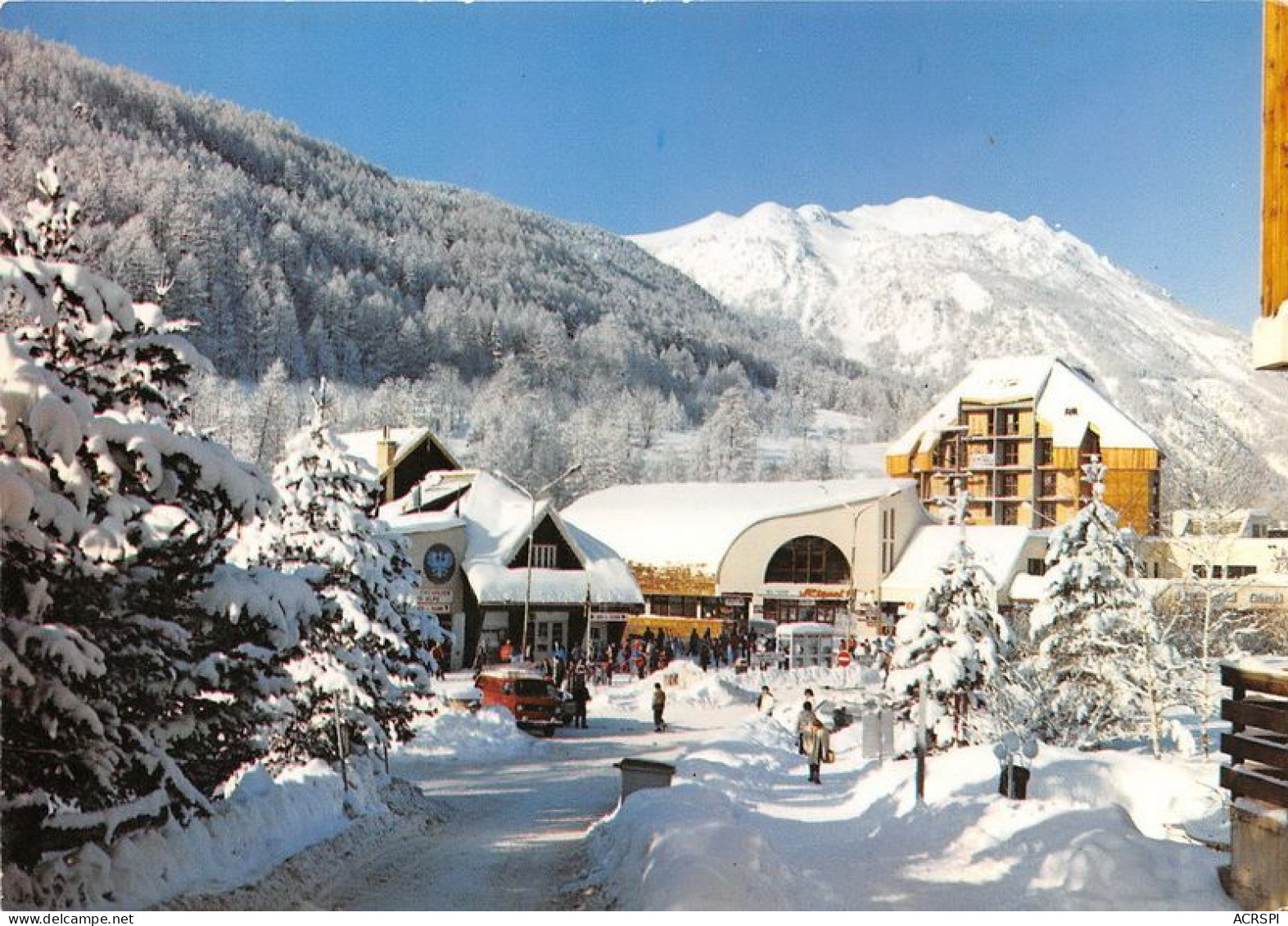 STATION DE SERRE CHEVALIER CHANTEMERLE 1350 M 19(scan Recto-verso) MA1973 - Serre Chevalier