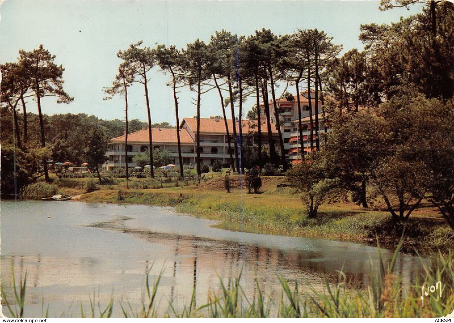 ANGLET Le Lac De Chiberta Avec Hotel Et Residence 6(scan Recto-verso) MA1971 - Anglet