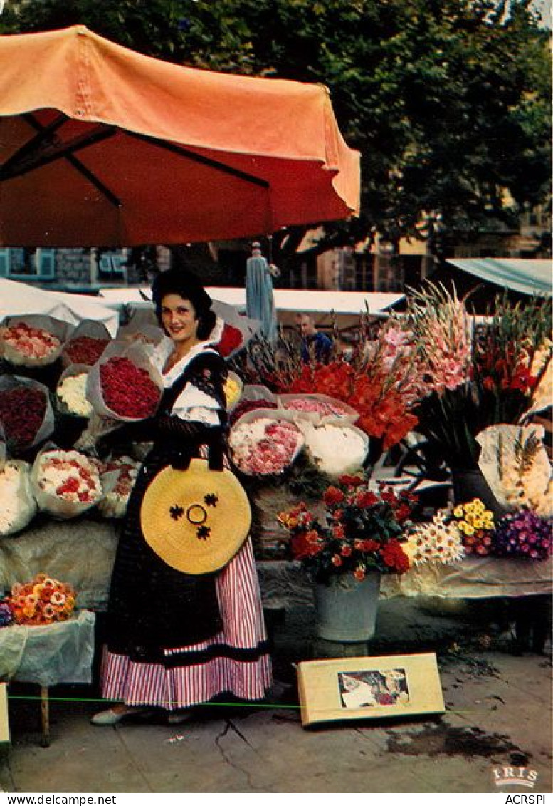 NICE  Le Marche Aux Fleurs  35  (scan Recto-verso)MA1970bis - Markten, Feesten