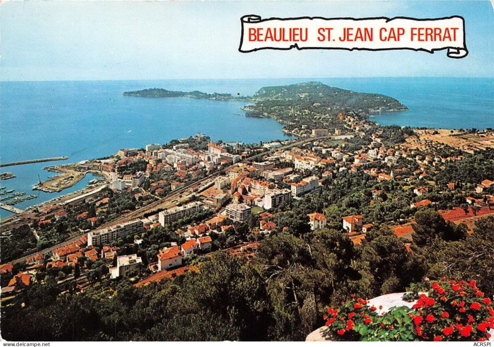 Vue Generale De BEAULIEU Et Du Cap FERRAT 26(scan Recto-verso) MA1970 - Beaulieu-sur-Mer