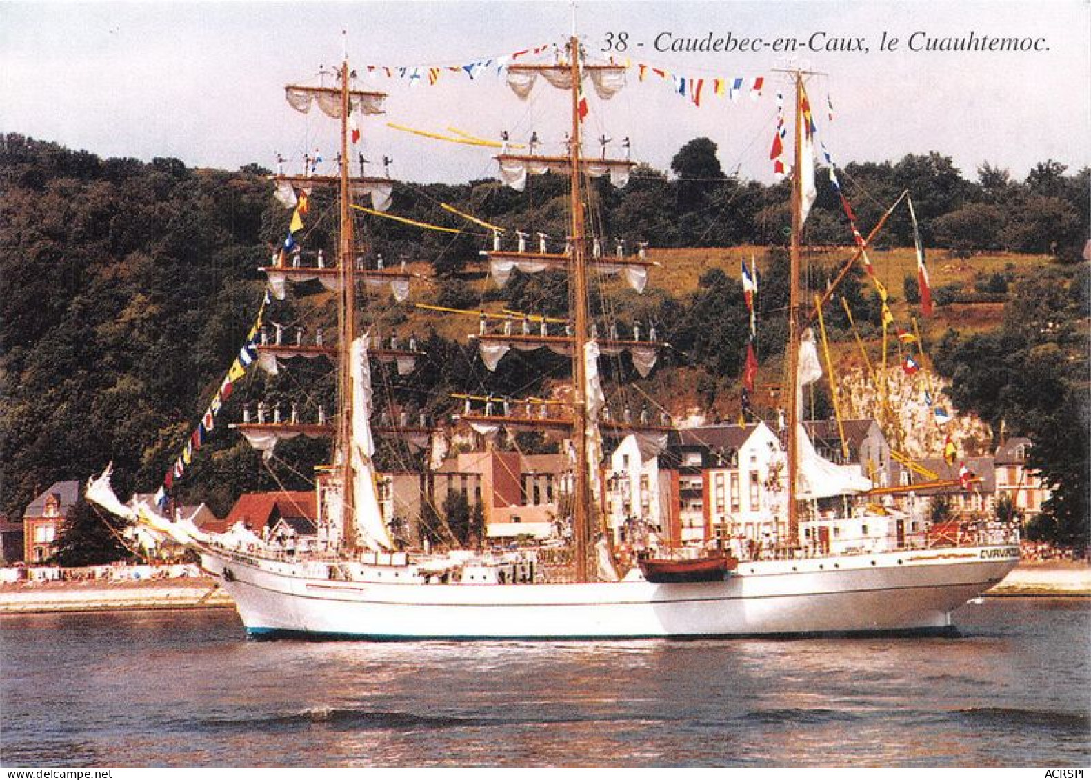 CAUDEBEC EN CAUX Le Cuauhtemoc 18(scan Recto-verso) MA1969 - Caudebec-en-Caux