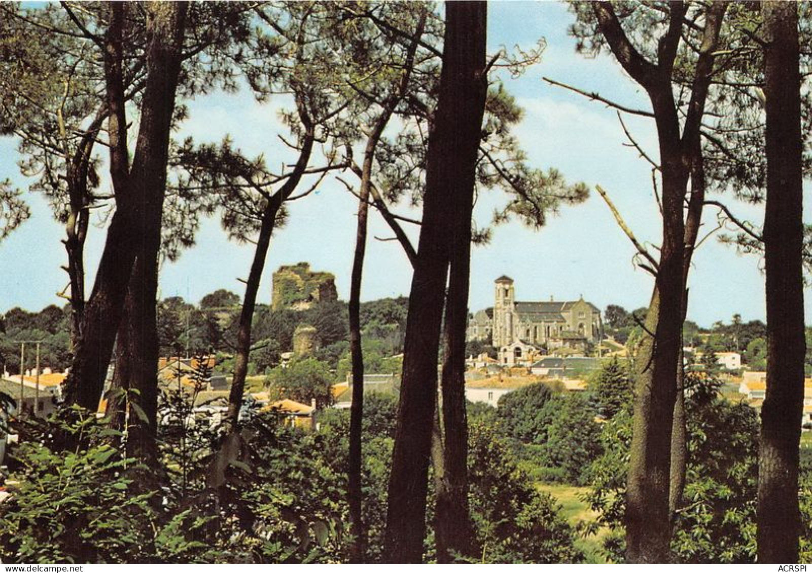 TALMONT Vue Generale 24(scan Recto-verso) MA1968 - Talmont Saint Hilaire