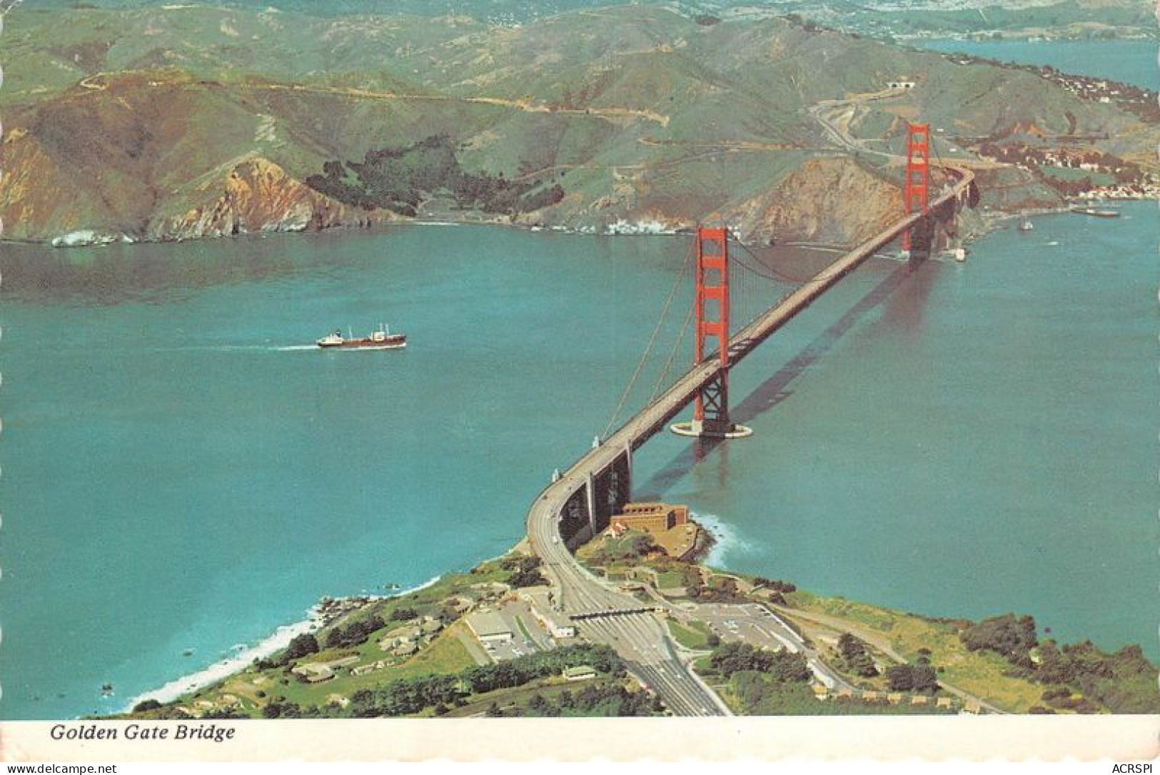 ETATS UNIS GOLDEN GATE Aerial View Of Golden Gate 29(scan Recto-verso) MA1966 - San Francisco
