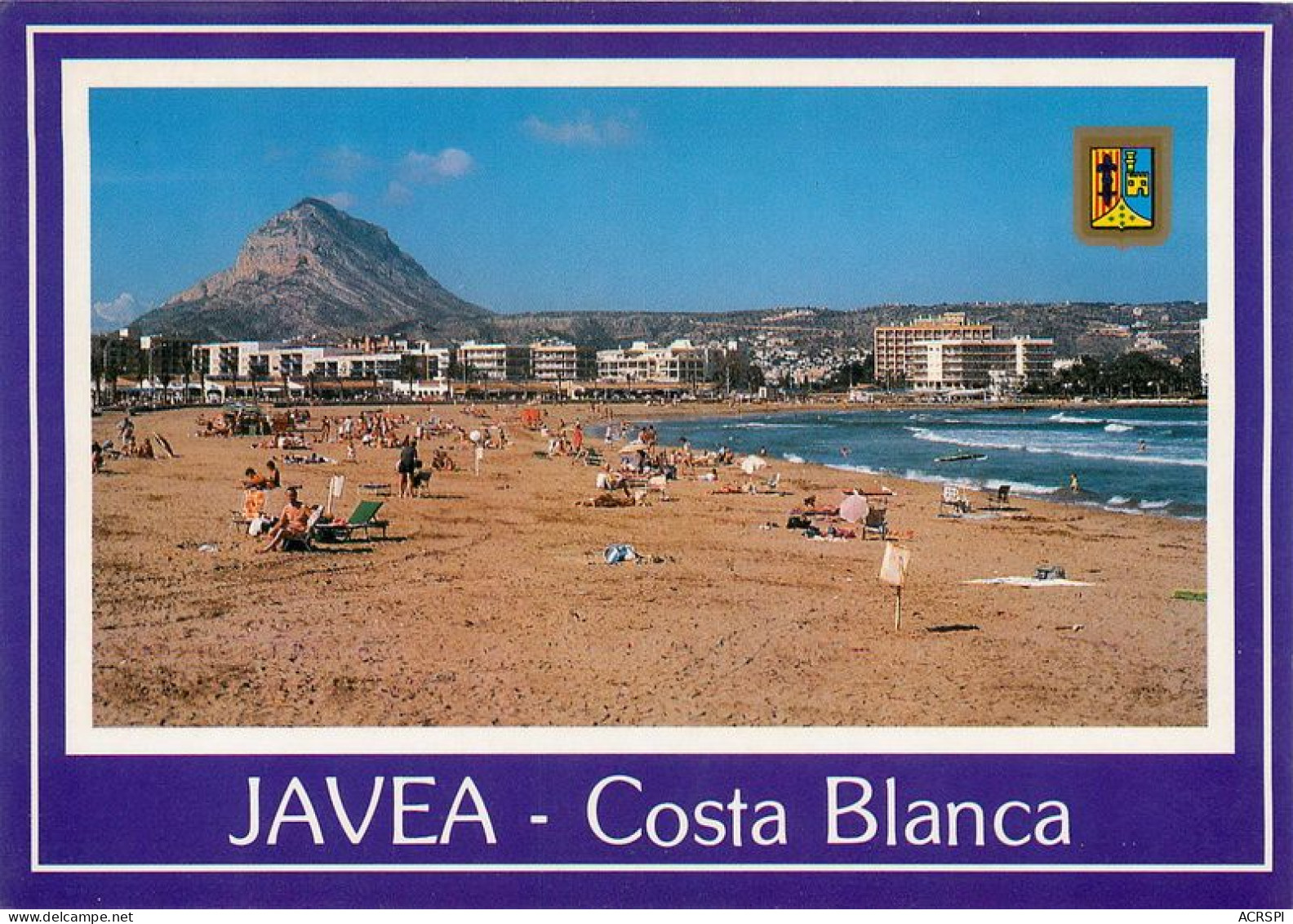 JAVEA  ALICANTE  Playa Del Arenal   22   (scan Recto-verso)MA1963Ter - Alicante