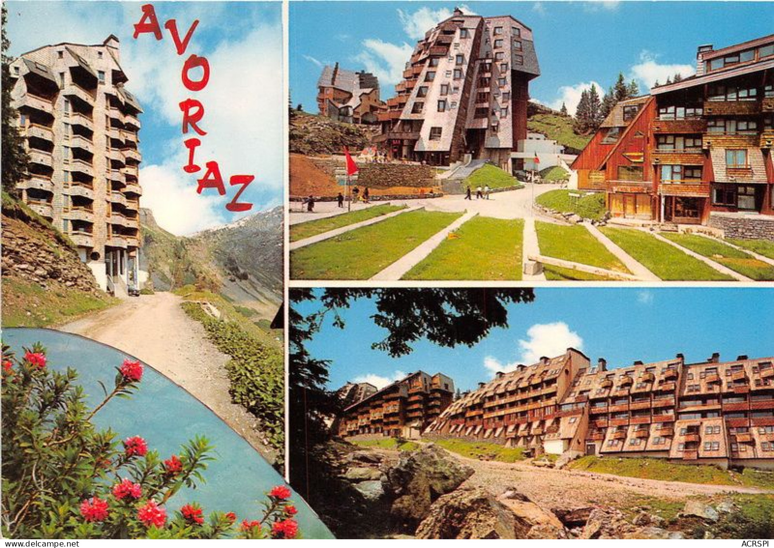 AVORIAZ MORZINE 31(scan Recto-verso) MA1989 - Avoriaz