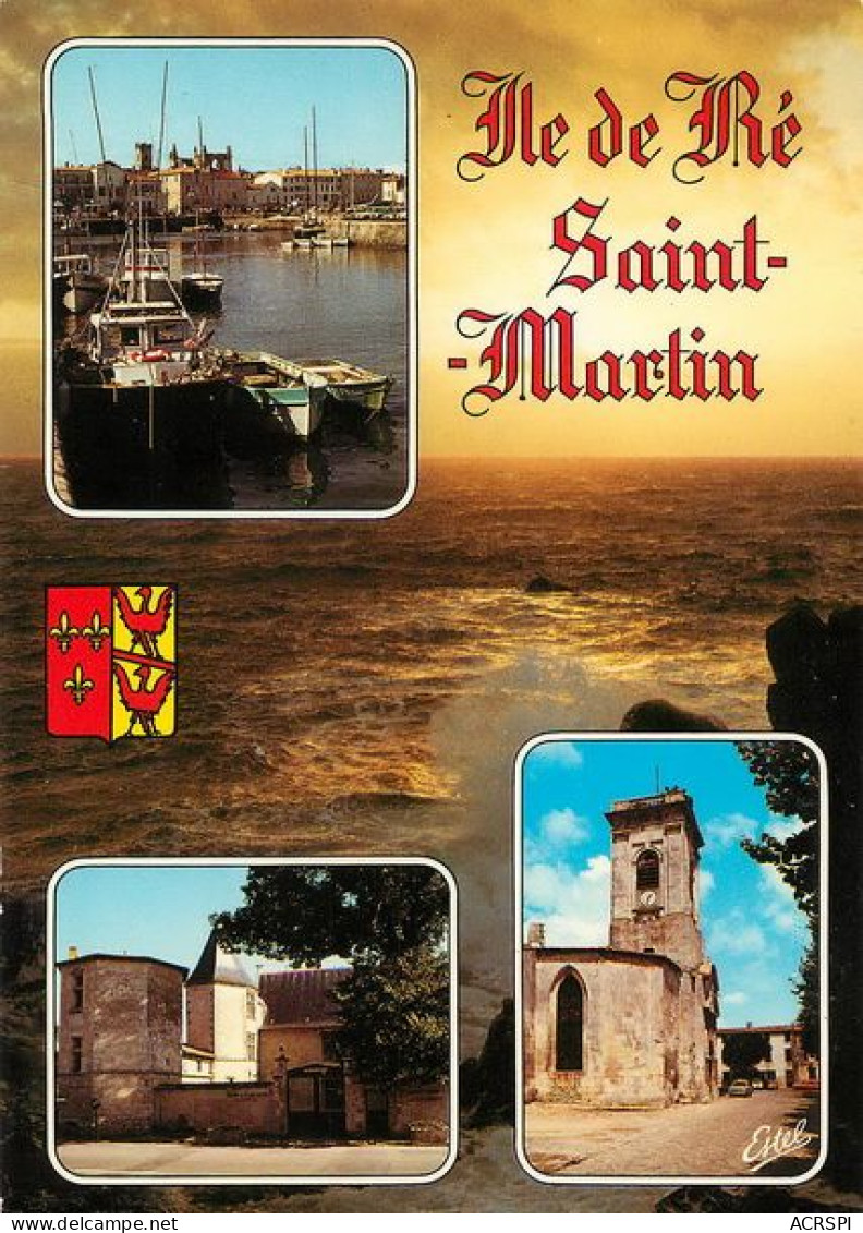 ILE DE Ré  Saint Martin De Ré   9   (scan Recto-verso)MA1988Ter - Saint-Martin-de-Ré