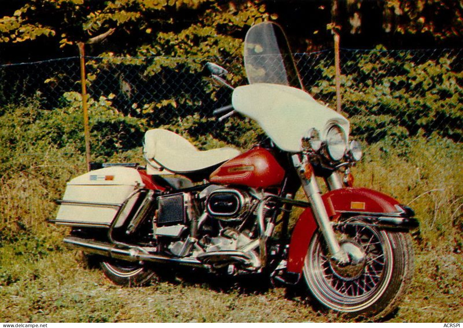 MOTO  HARLEY DAVIDSON  Electraglide 1200 Motorcycles Motorbike  Motorrad Motocicletta  21  (scan Recto-verso)MA1988Ter - Motos