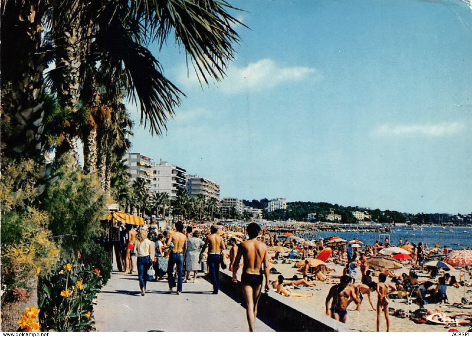 JUAN LES PINS La Promenade 18(scan Recto-verso) MA1982 - Juan-les-Pins