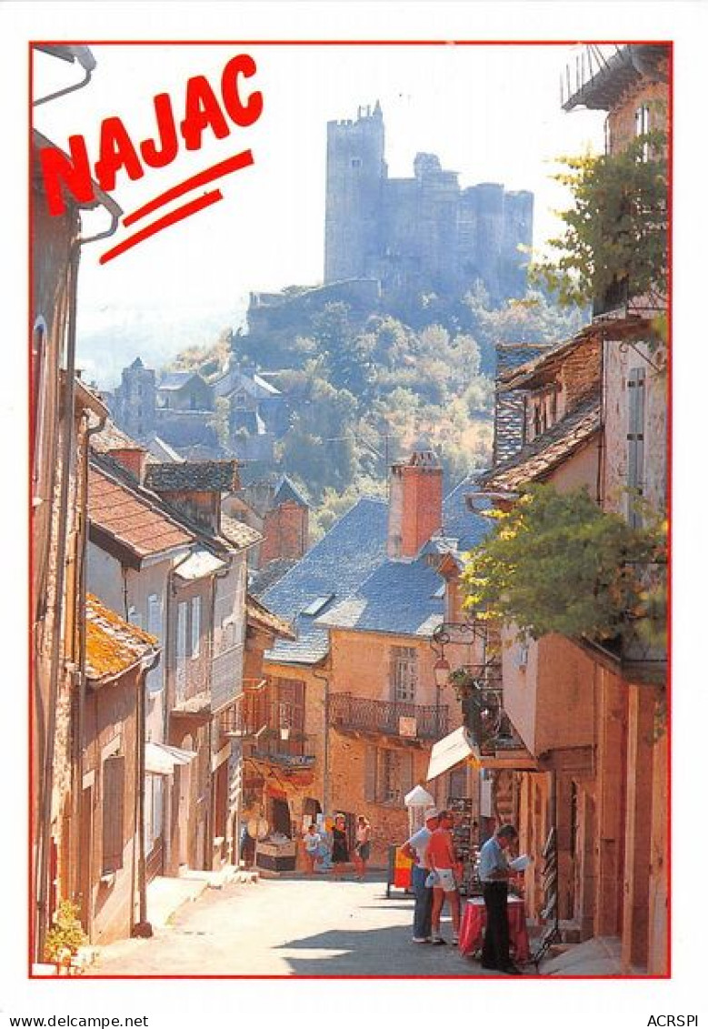 NAJAC Rue Du Bariou 3(scan Recto-verso) MA1977 - Najac