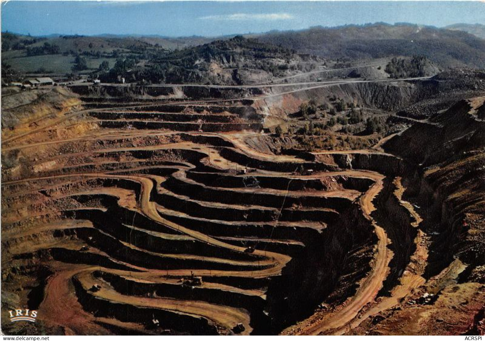 DECAZEVILLE La Decouverte Unique En Europe Extraction Du Minerai 5(scan Recto-verso) MA1977 - Decazeville