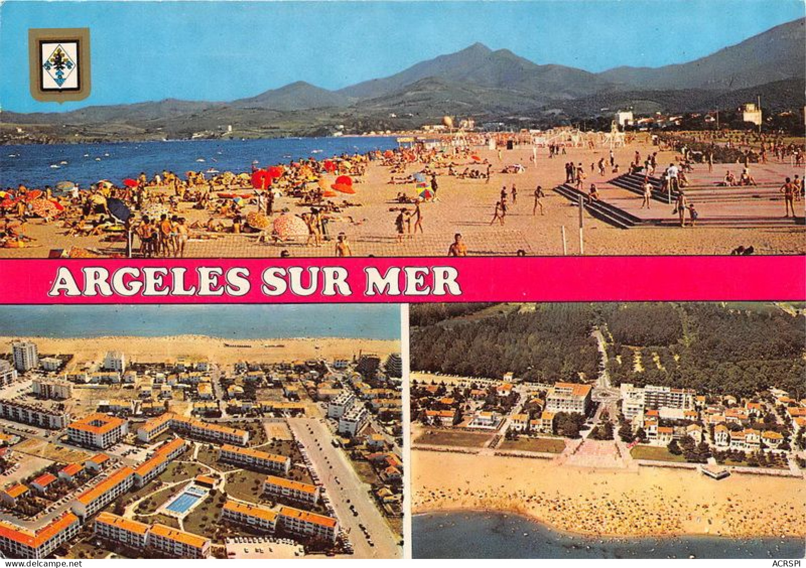 ARGELES SUR MER Divers Aspects 121(scan Recto-verso) MA1975 - Argeles Sur Mer