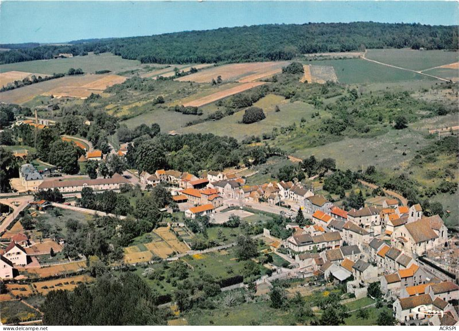 VILLIERS ST DENIS Vue Generale Aerienne 16(scan Recto-verso) MA1994 - Villers Cotterets