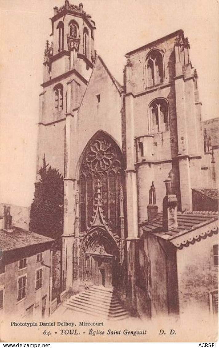 TOUL Eglise Saint Gengoult 11(scan Recto-verso) MA1991 - Toul