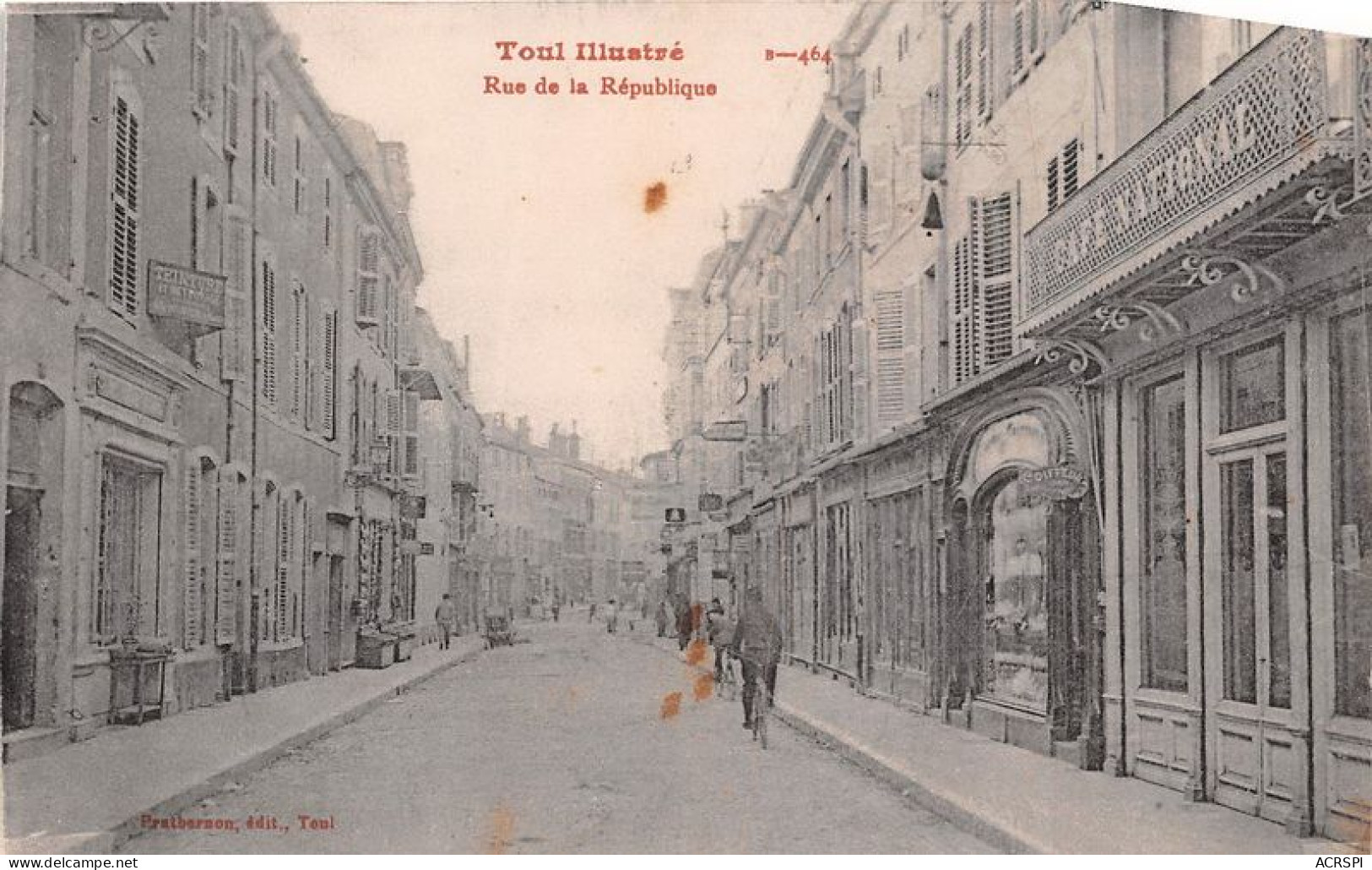 TOUL Rue De La Republique 19(scan Recto-verso) MA1991 - Toul