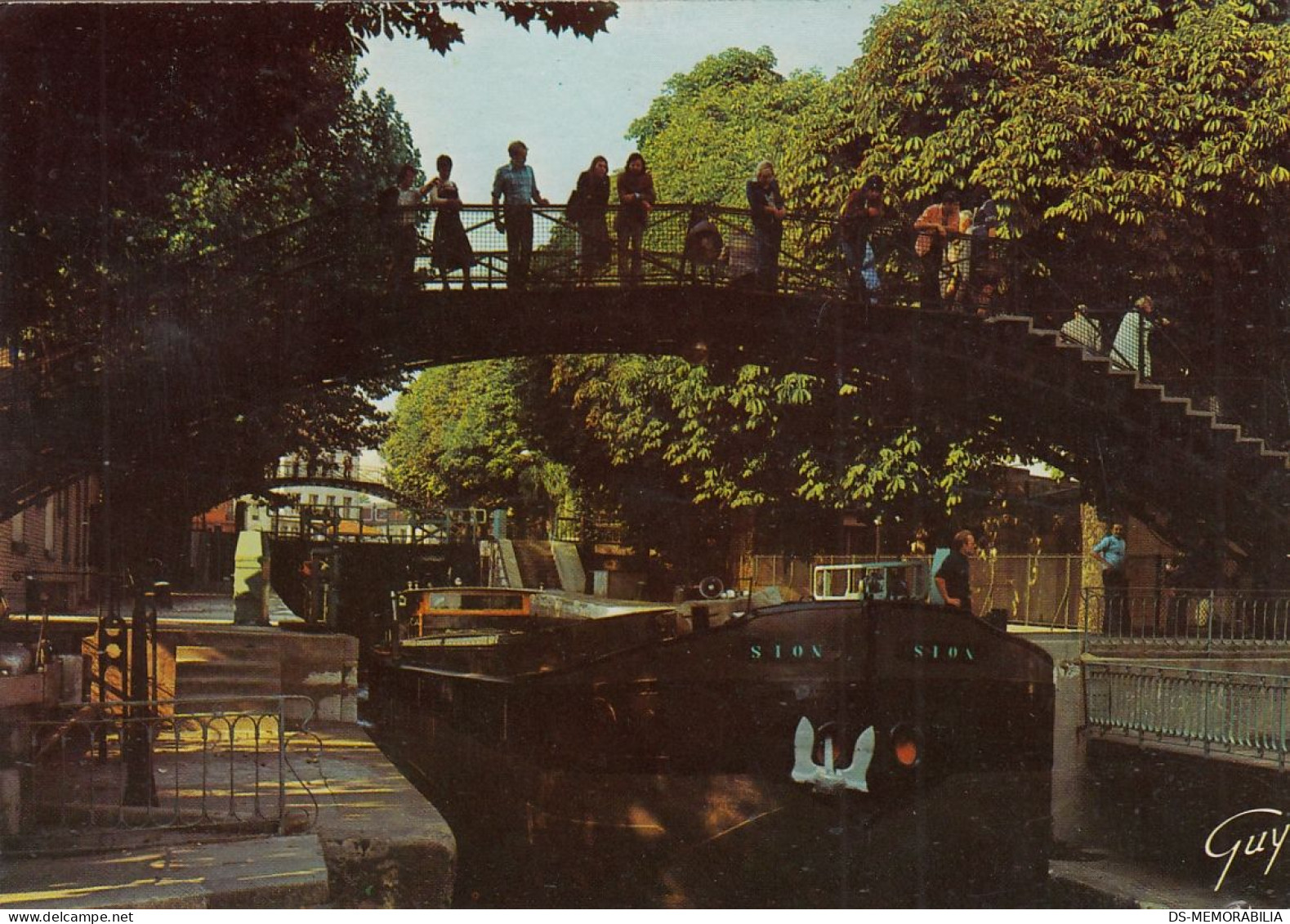 Paris - Le Canal Saint Martin 1978 - Arrondissement: 11