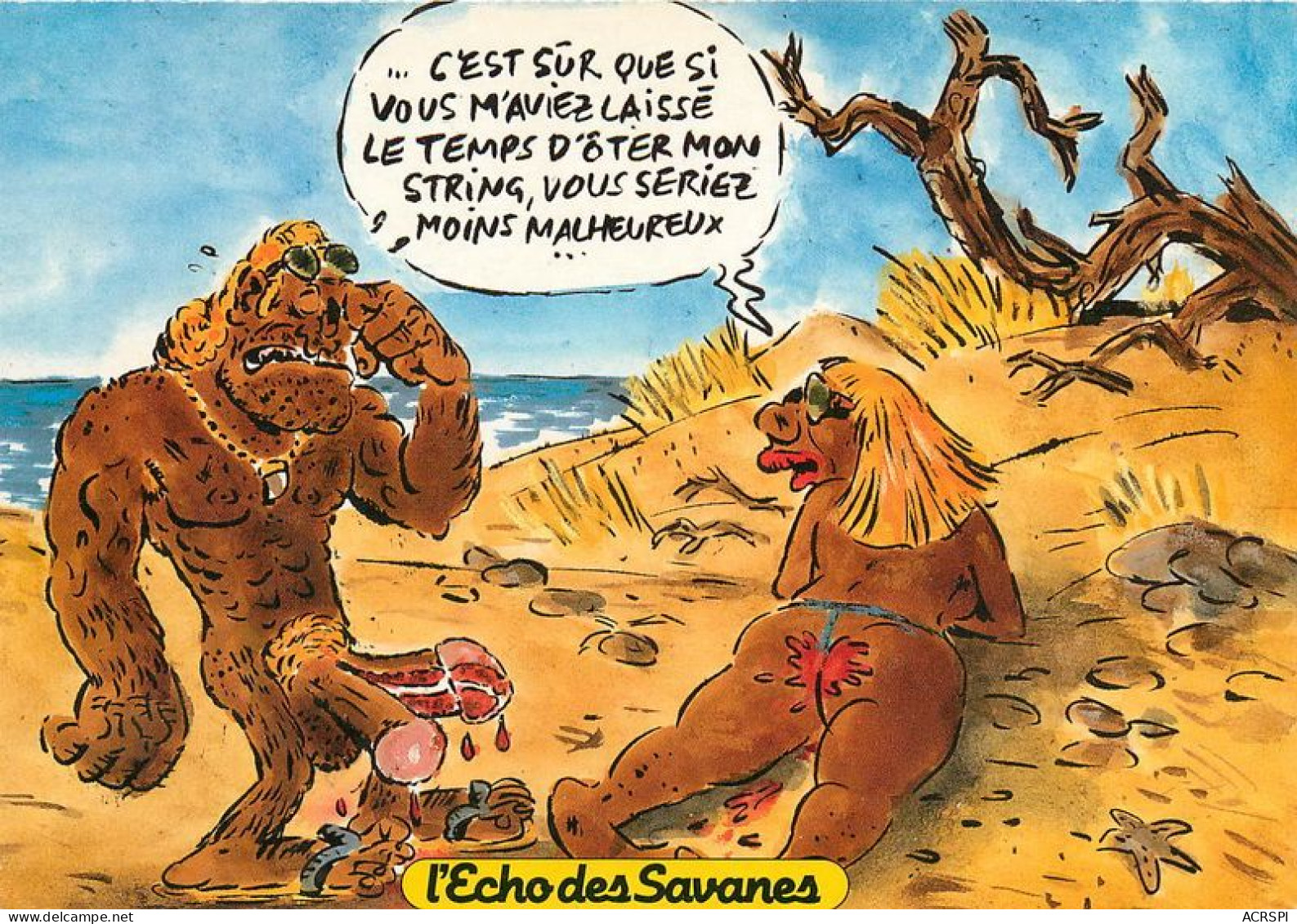 L'echo Des Savanes   21   (scan Recto-verso)MA1990Ter - Comicfiguren