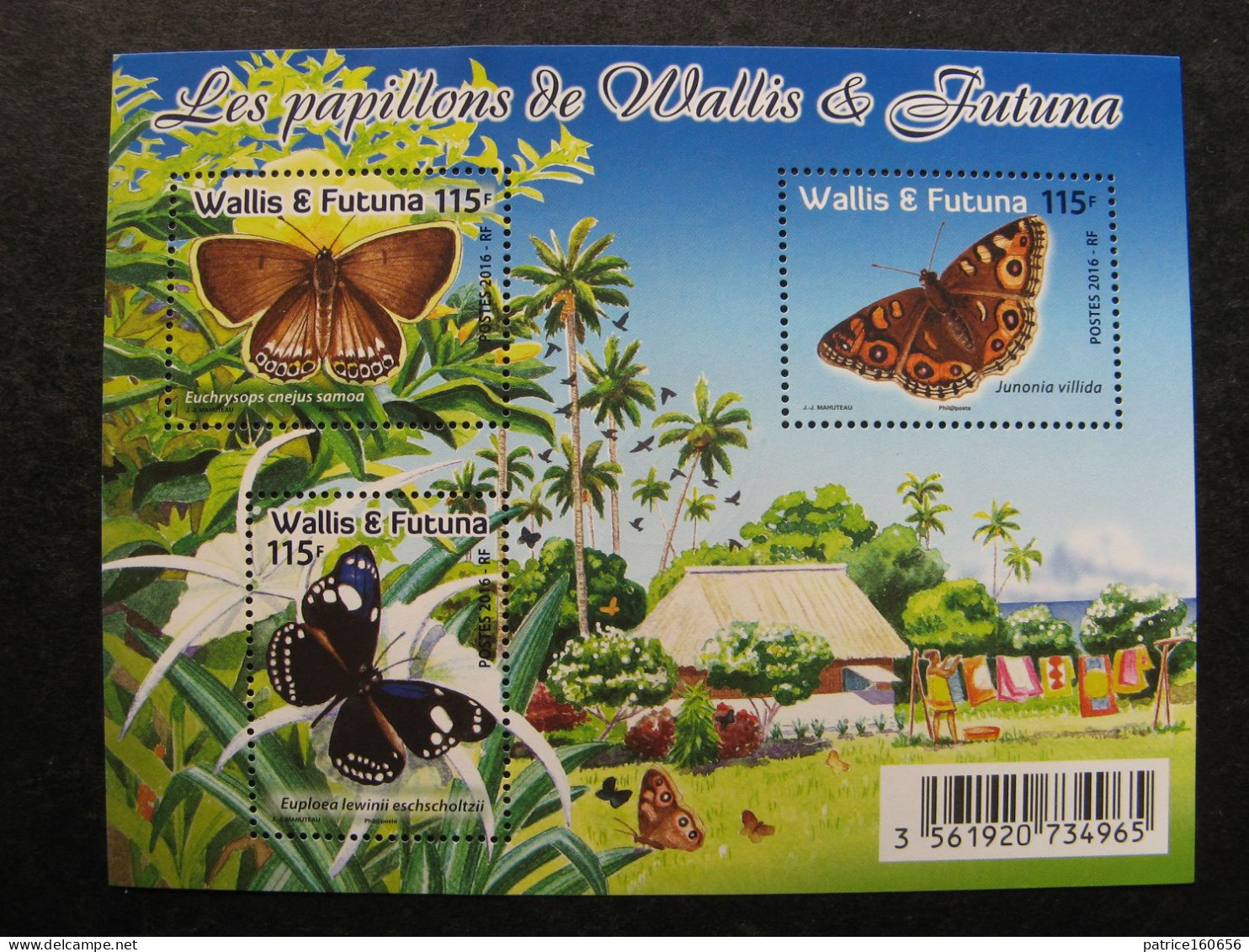 Wallis Et Futuna:  TB Feuille N° F855,  Neuve XX . - Ungebraucht