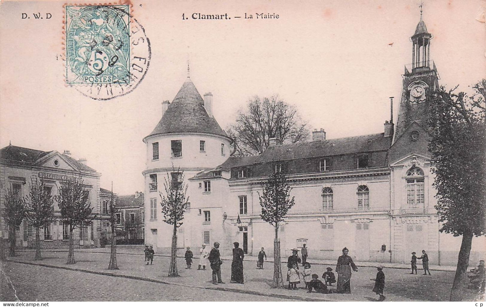 Clamart -  La Mairie   -  CPA °J - Clamart