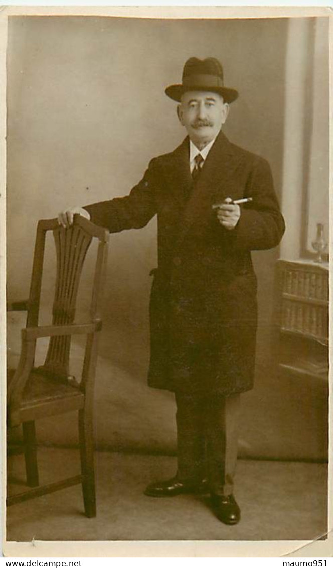 CARTE PHOTO - Homme Mes Charles Gorenger Le 2 Novembre 1931 - A Identifier