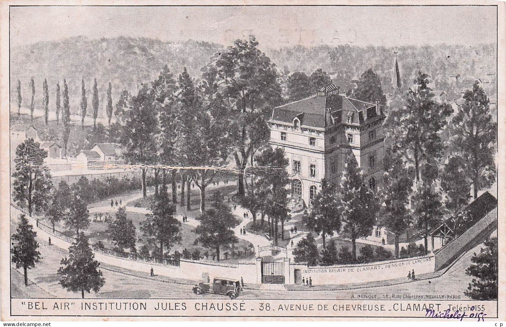 Clamart -  Institution Jules Chaussée -  CPA °J - Clamart