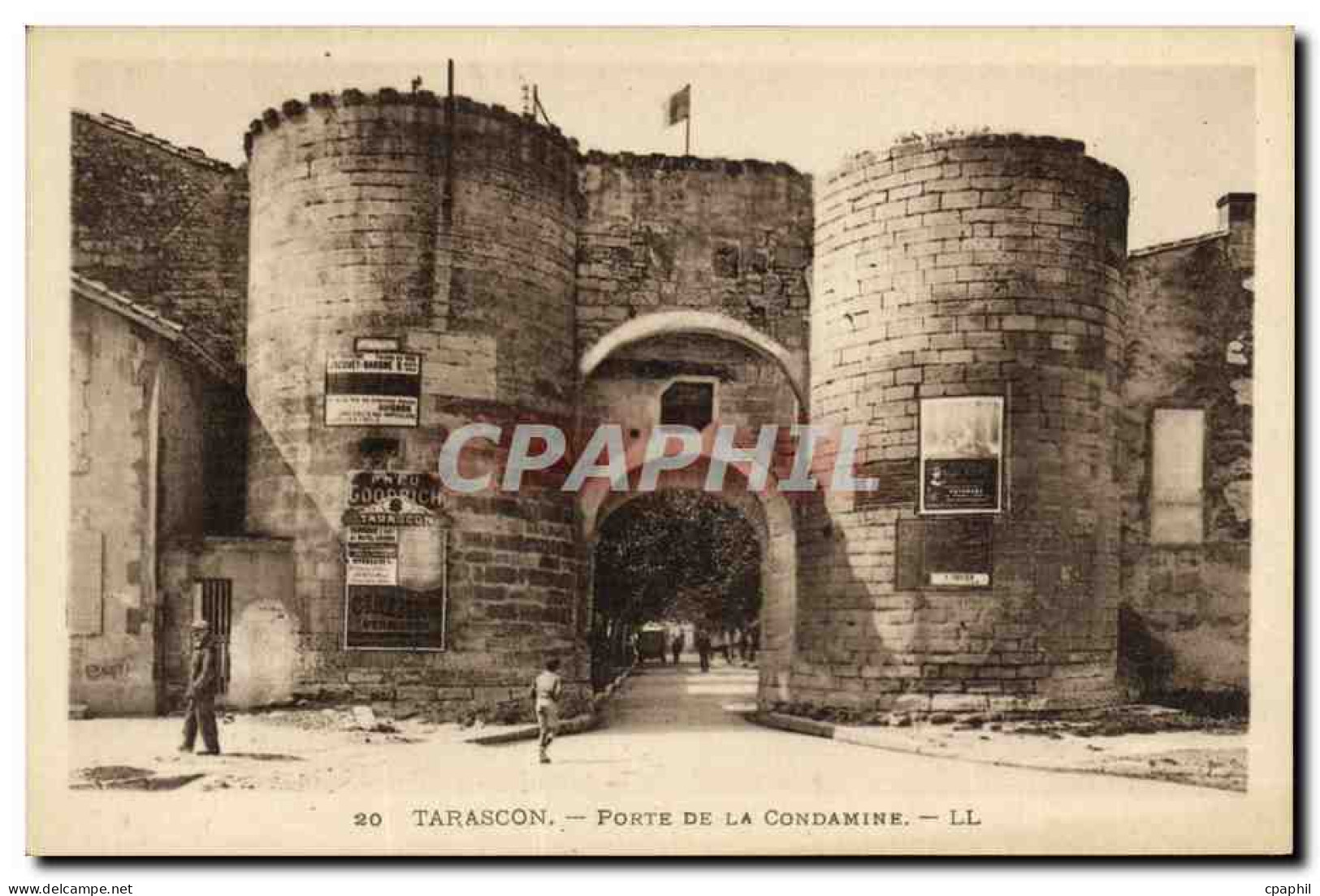 CPA Tarascon Porte De La Condamine - Tarascon