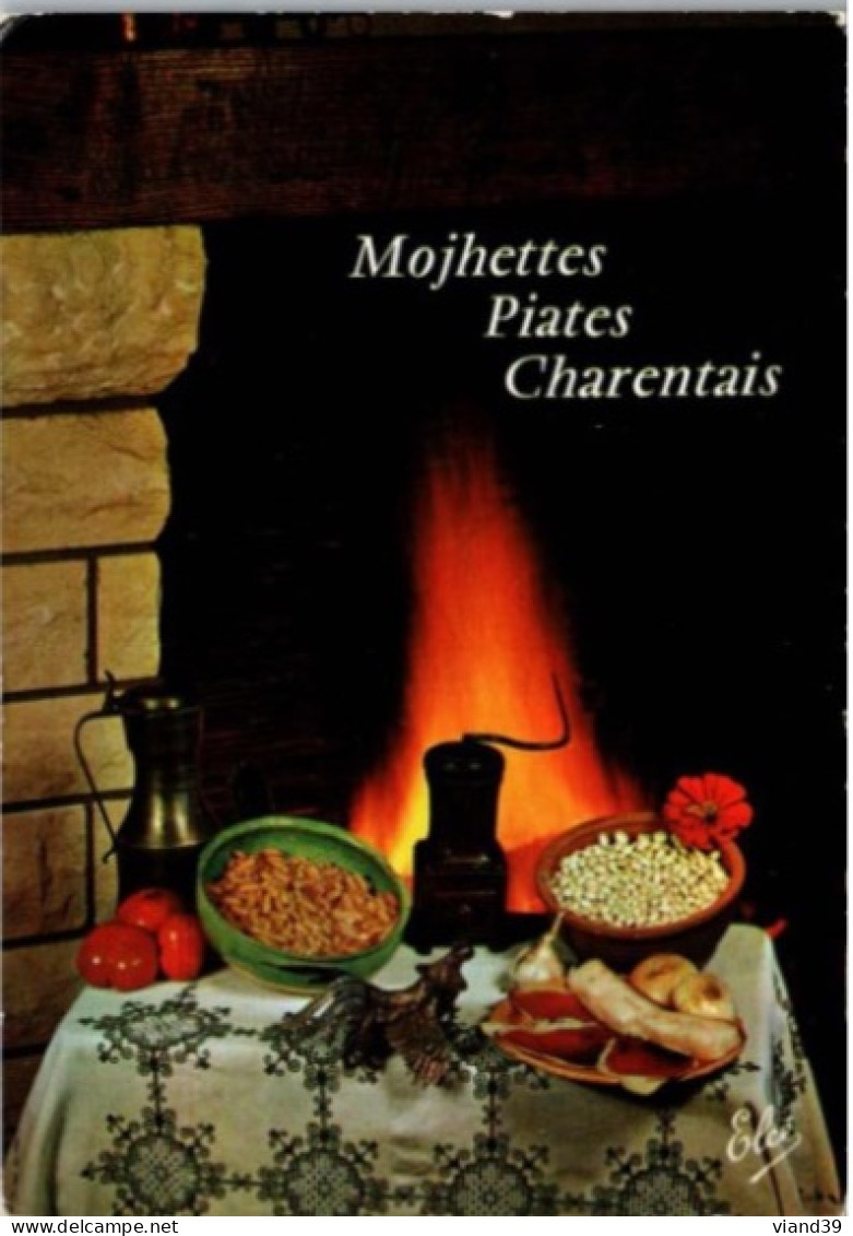 MOJHETTES PIATES CHARENTAIS.   -   Recettes De Cuisine    - CPM - Voir Scannes Recto-Verso - Recipes (cooking)