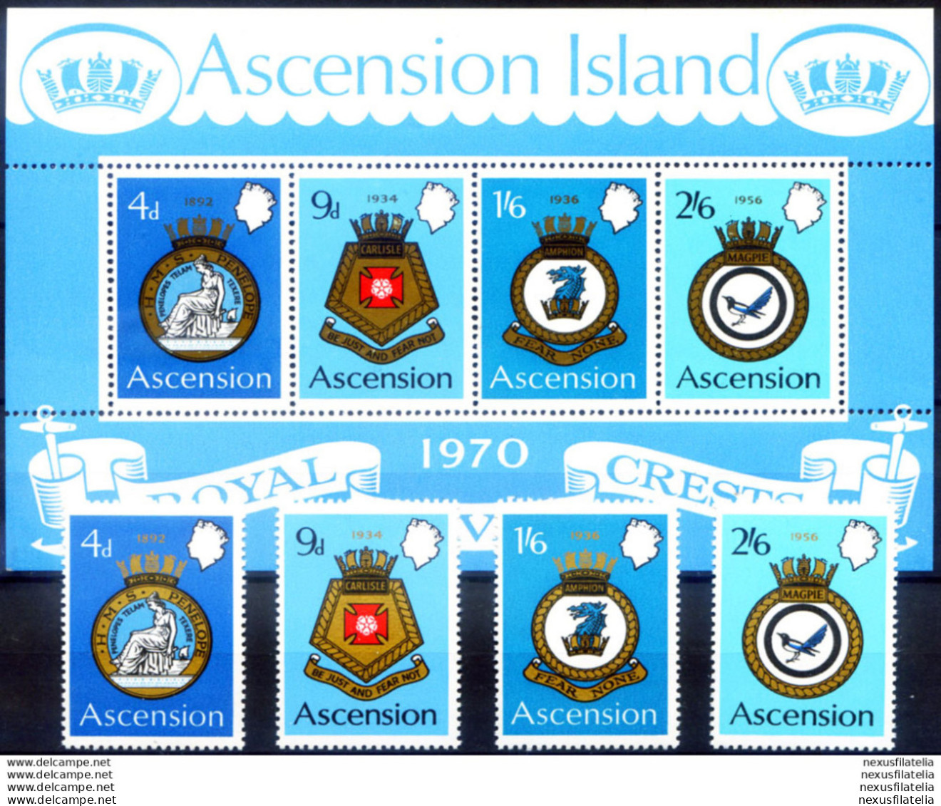 Stemmi 1970. - Ascension (Ile De L')