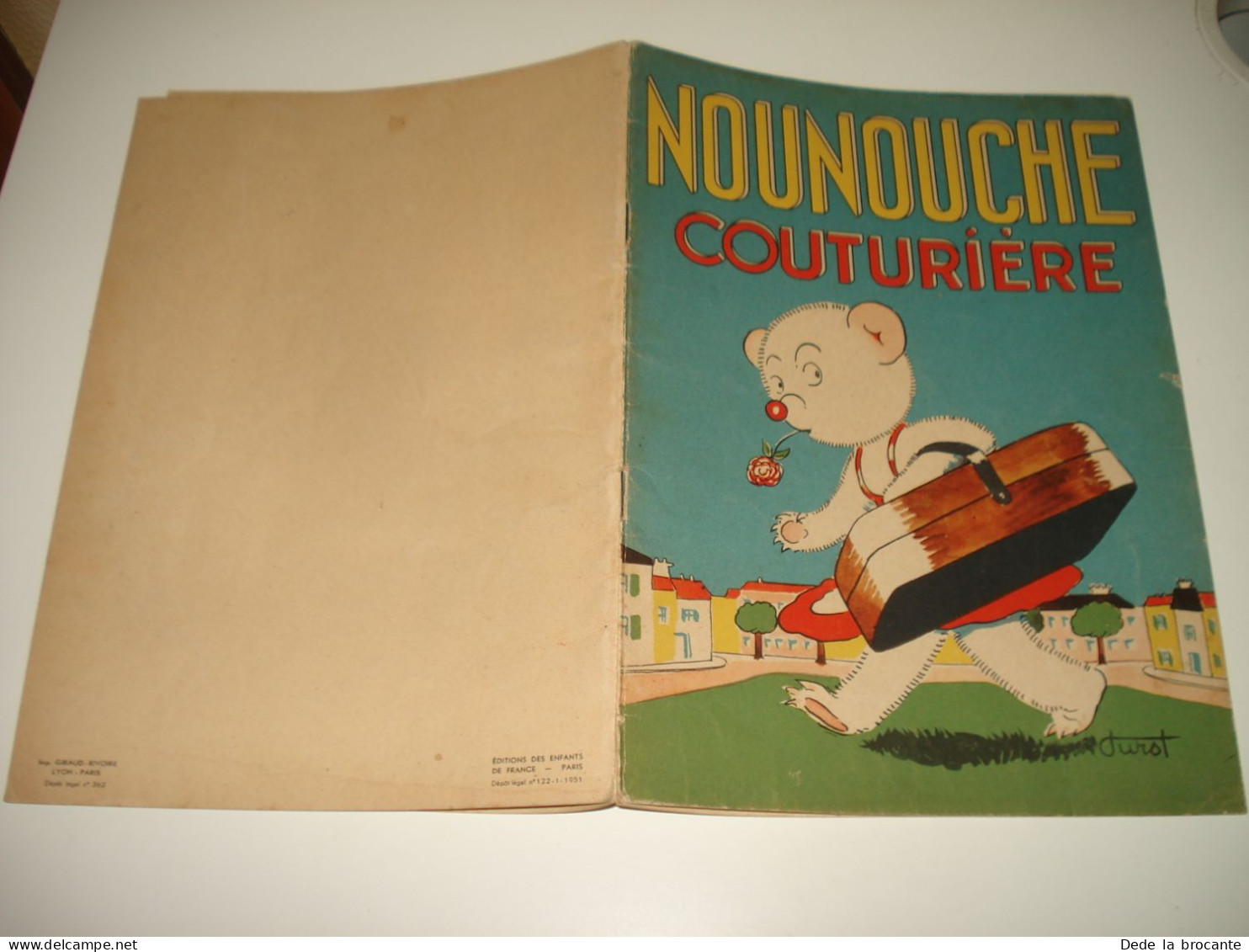 C54 / Nounouche N° 16 " Couturière "  -  Réédition De 1951 - Other & Unclassified