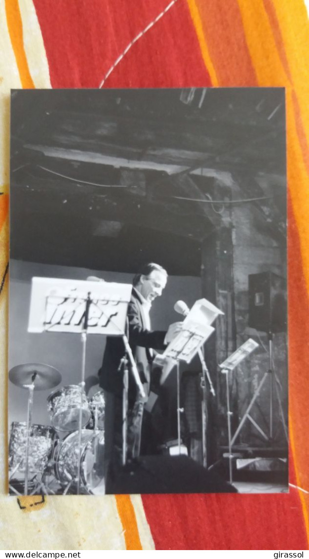 PHOTO FRANCE INTER MUSIQUE JAZZ ? MUSICIEN   FORMAT 9 PAR 13 CM - Beroemde Personen