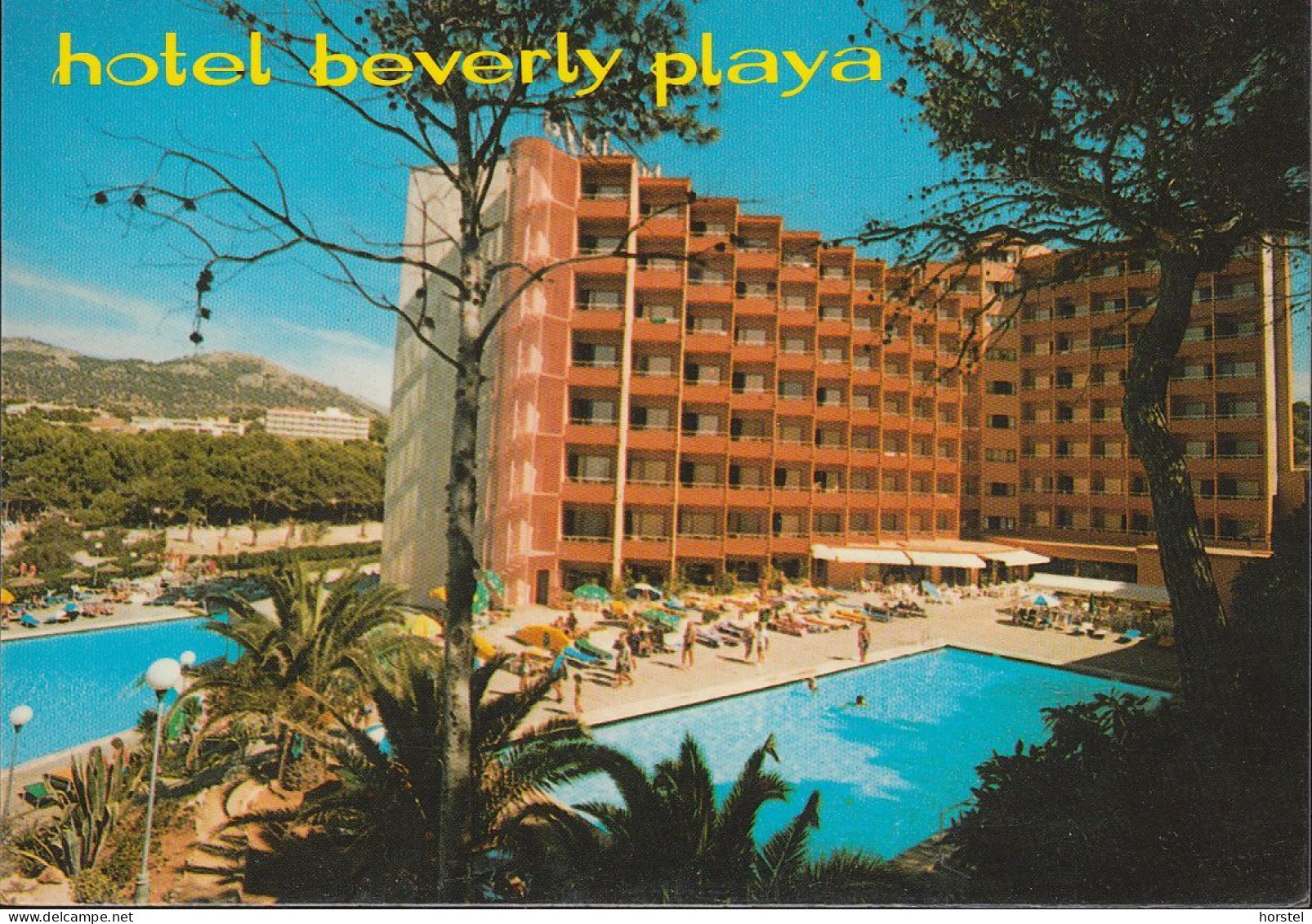 Spanien - Mallorca - Paguera - Hotel Beverly Playa - Swimming Pool - Stamp - Mallorca