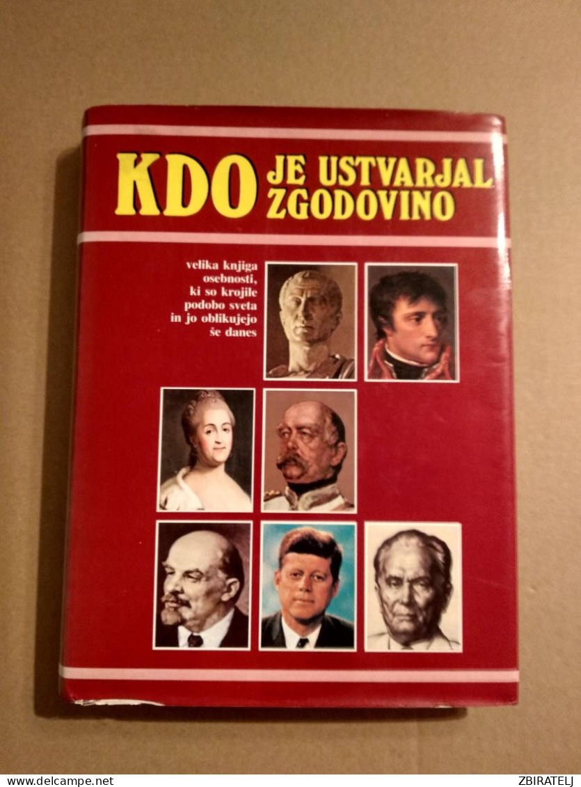 Slovenščina Knjiga Zgodovina KDO JE USTVARIL ZGODOVINO (Elizabeth Floyd, Geoffrey Hindley) - Slavische Talen