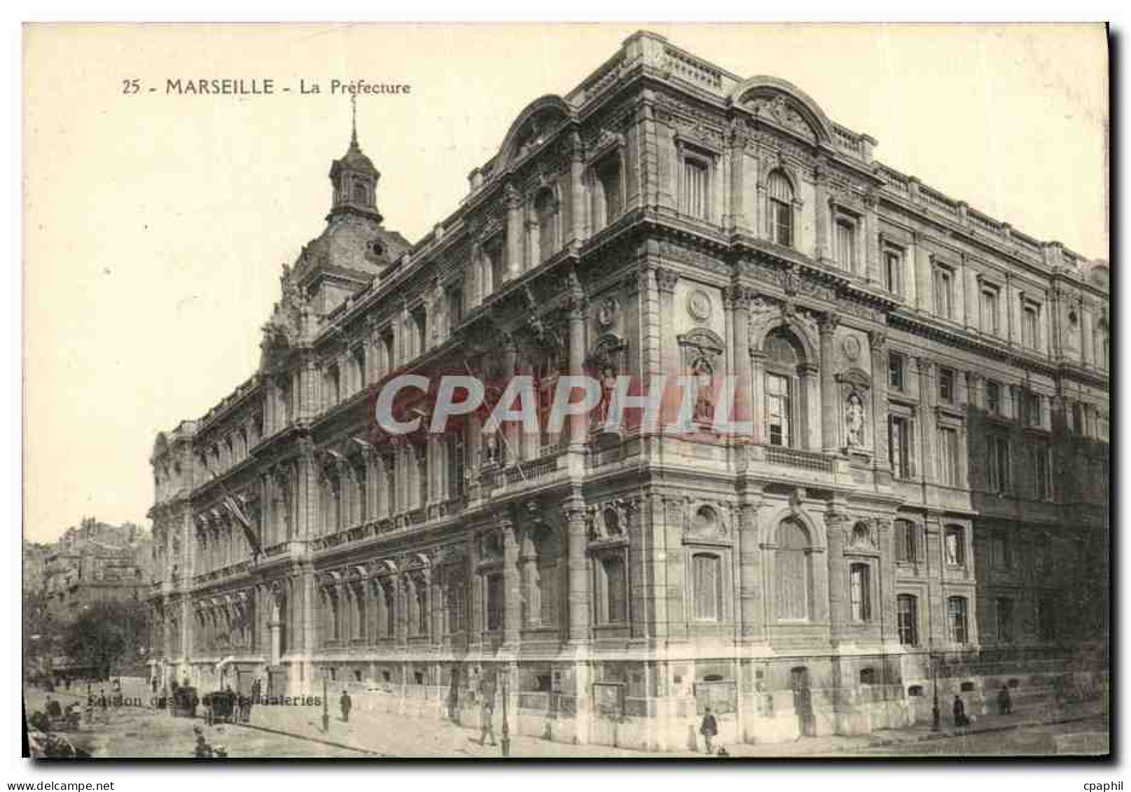 CPA Marseille La Prefecture  - Otros Monumentos