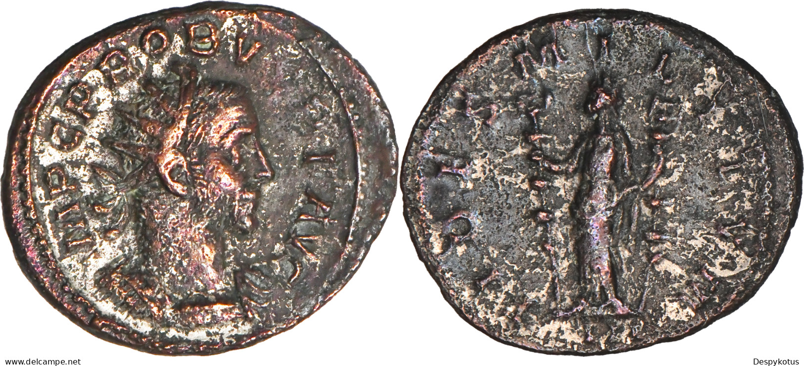 Rome - Aurelianus - PROBUS - 278 AD - FIDES MILITUM - RIC.80 - 19-069 - La Crisi Militare (235 / 284)