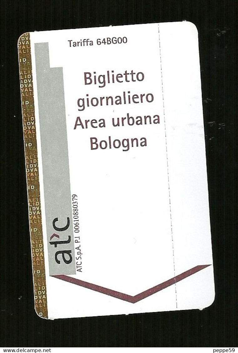 Biglietto Autobus Italia - ATC Bologna - Biglietto Giornaliero - Europe