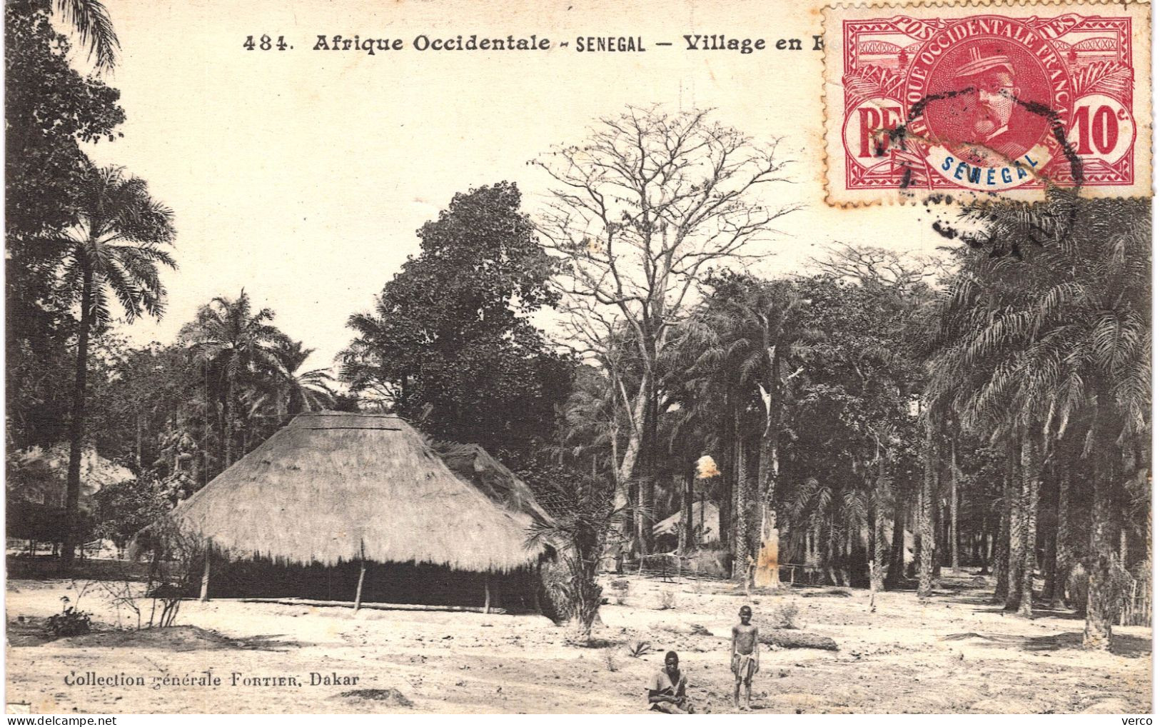 Carte POSTALE  Ancienne De  SENEGAL - Village - Senegal