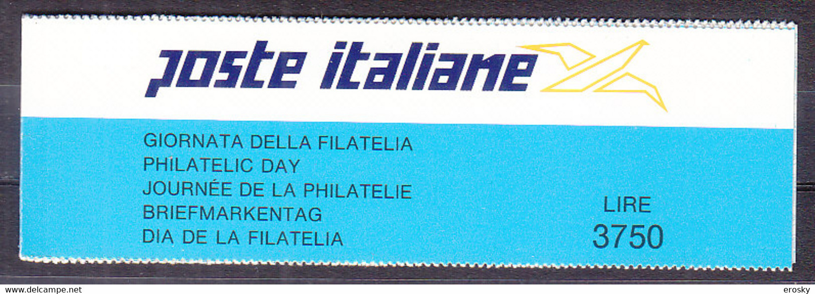X0132 - ITALIA ITALIE CARNET Ss N°15 ** GIORNATA FILATELIA 1992 - Carnets