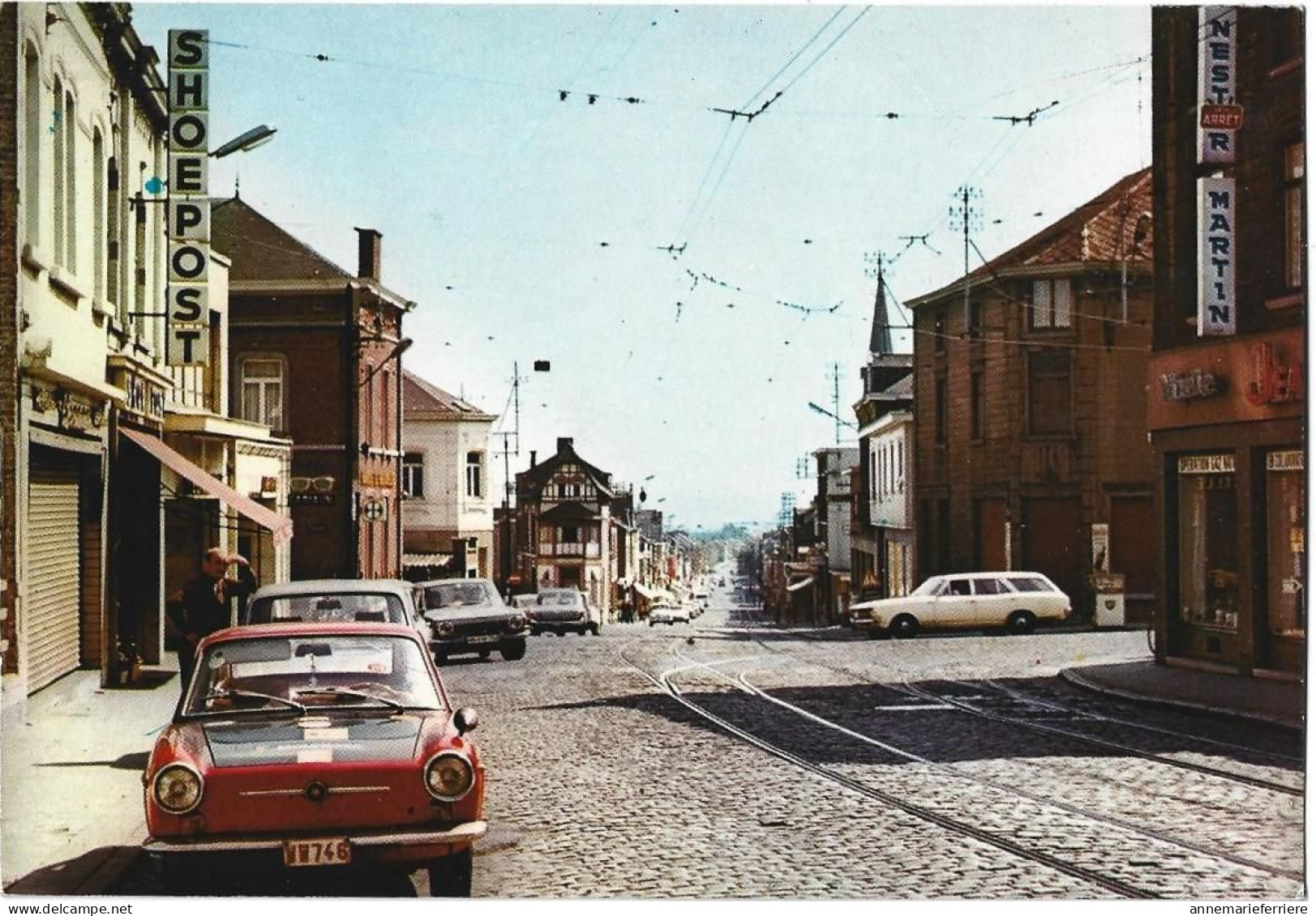 Courcelles - Rue Général De Gaulle (Vers Roux) - Courcelles