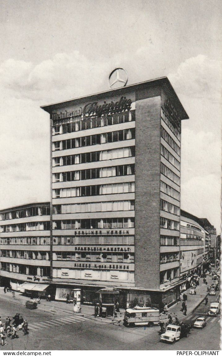 4600 DORTMUND, Hansastrasse Mit Westfalenhaus, Oldtimer, 1955 - Dortmund