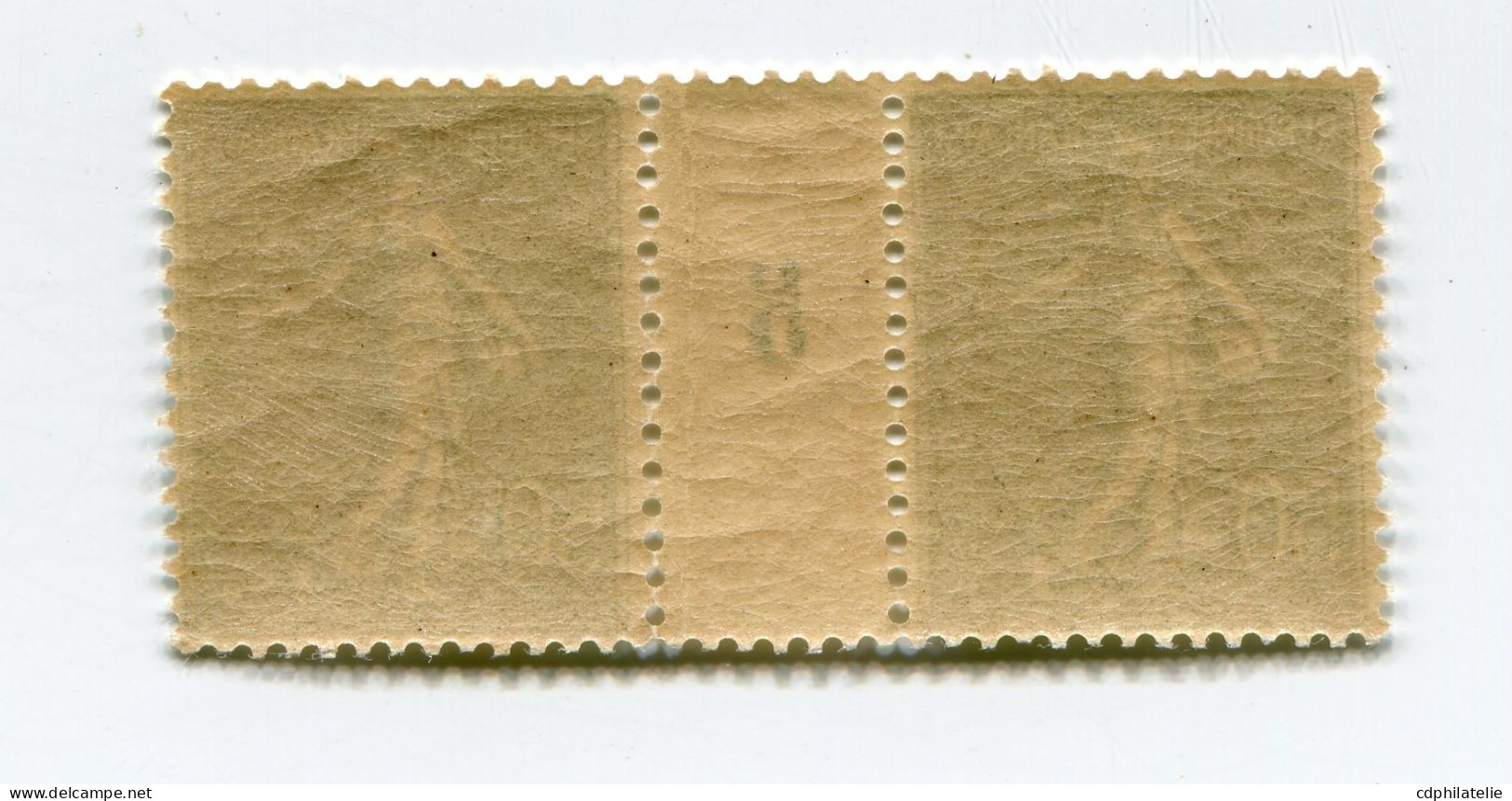 FRANCE N°198 ** TYPE SEMEUSE LIGNEE EN PAIRE AVEC MILLESIME 5 ( 1925 ) - Millesimes