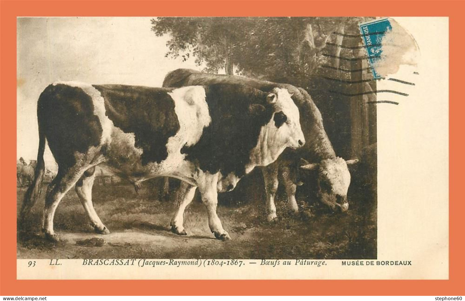 A681 / 279 Vache BRASCASSAT Boeufs Au Paturage - Andere & Zonder Classificatie