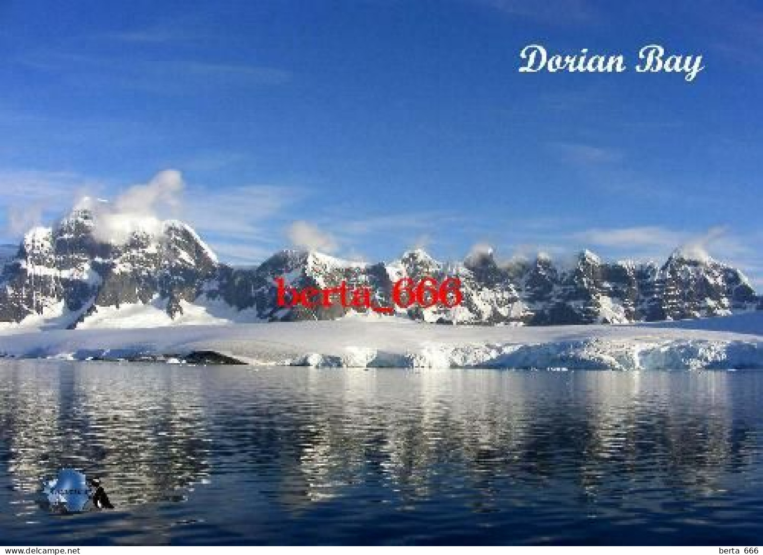 Antarctica Dorian Bay New Postcard - Otros & Sin Clasificación