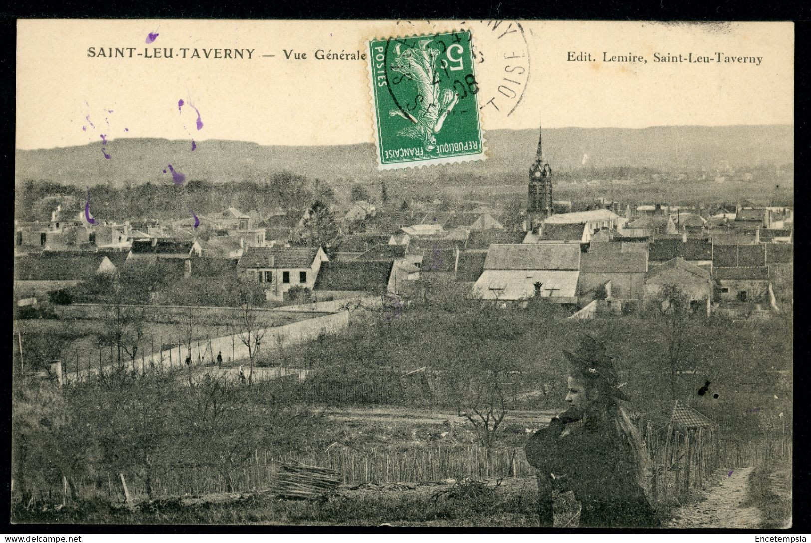 CPA - Carte Postale - France - Saint Leu Taverny - Vue Générale (CP24654OK) - Taverny