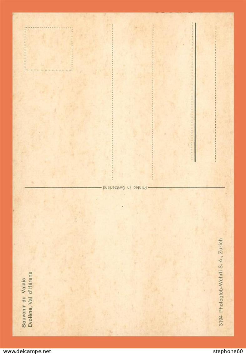 A682 / 635 Suisse EVOLENE Val D'Herens - Evolène