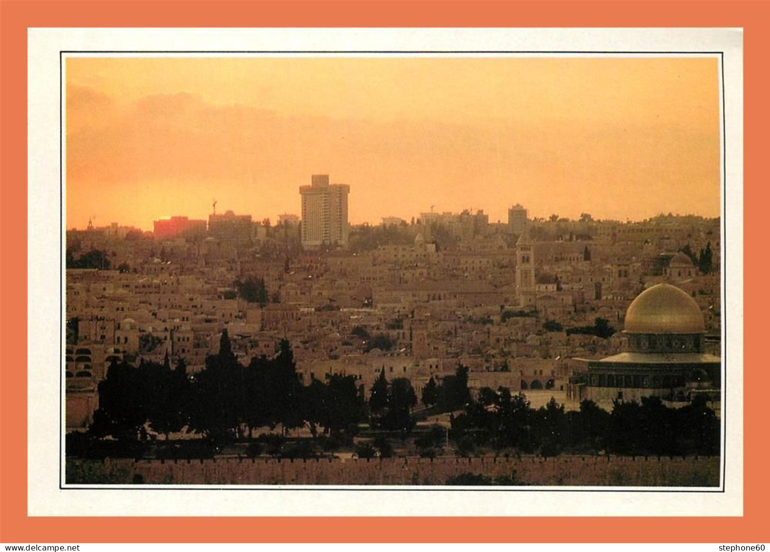 A691 / 261 Israel JERUSALEM Ville Sainte Et Dome Du Rocher - Other & Unclassified