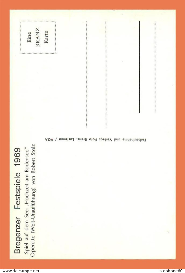 A682 / 617 Autriche Bregenzer Festspiele 1969 - Unclassified