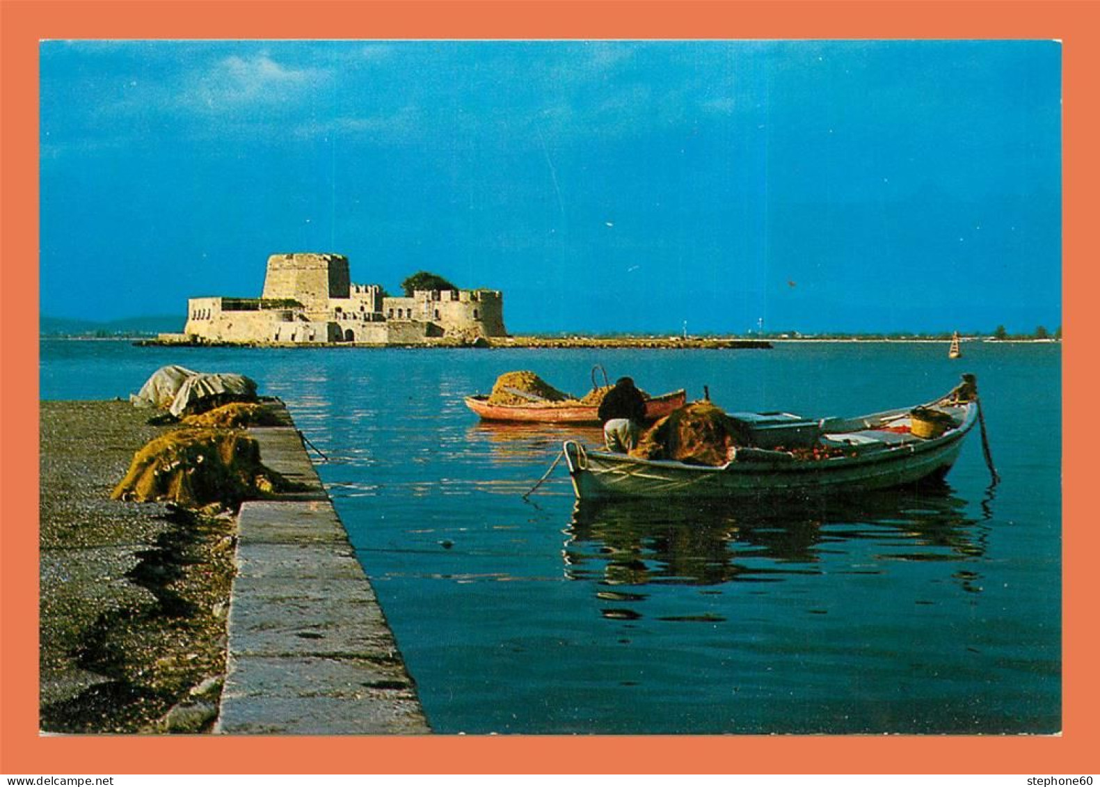 A688 / 213 Grece NAFPLION Pittoresque Bourzi - Griechenland