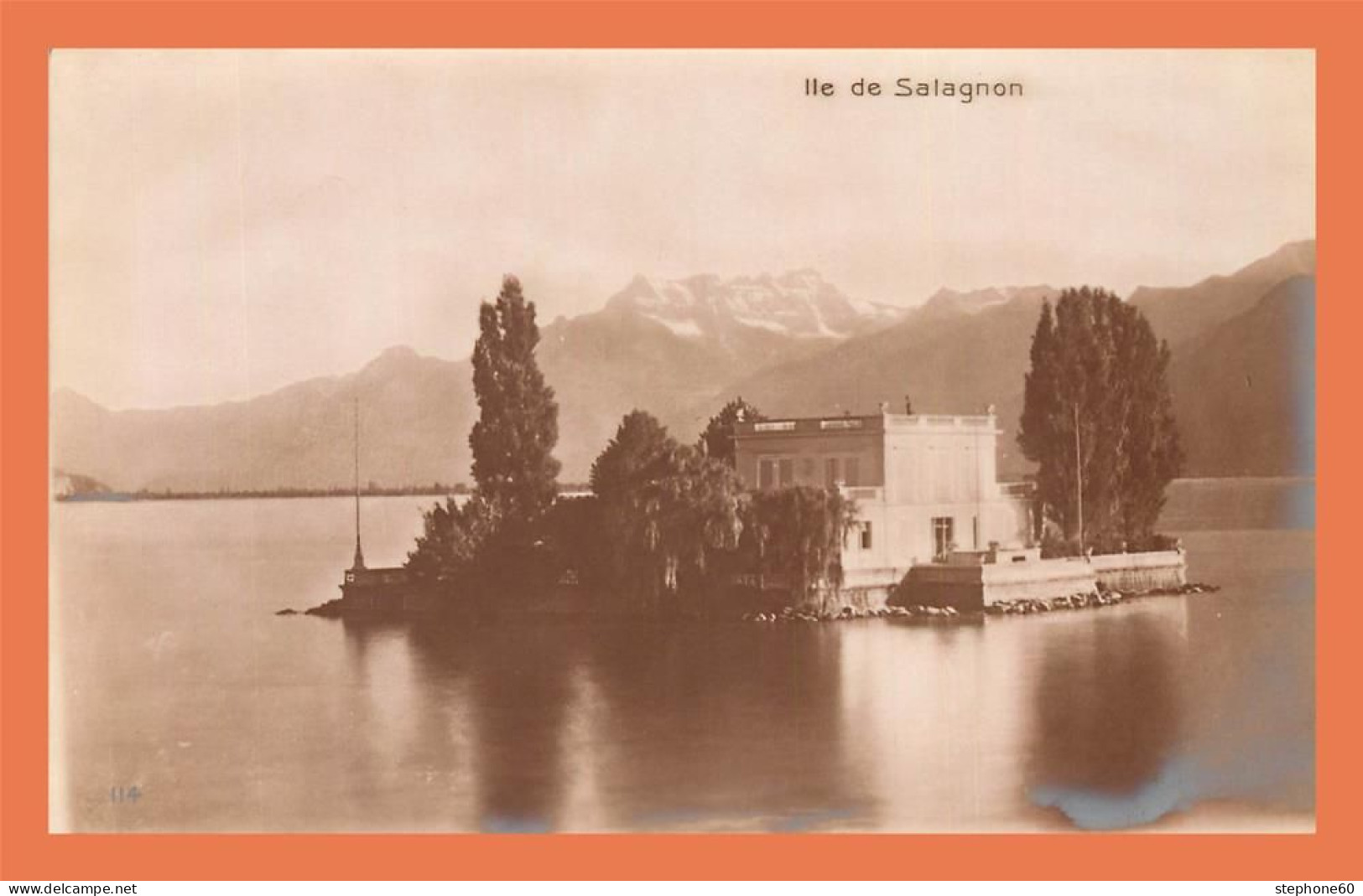 A693 / 033 Suisse Ile De Salagnon - Agno