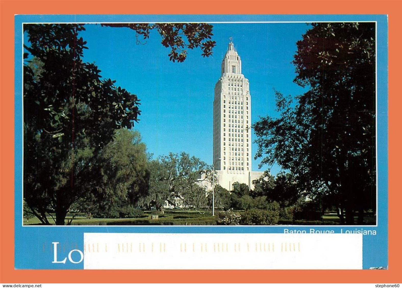 A684 / 459 Louisiana Baton Rouge Louisiana State Capitol - Andere & Zonder Classificatie