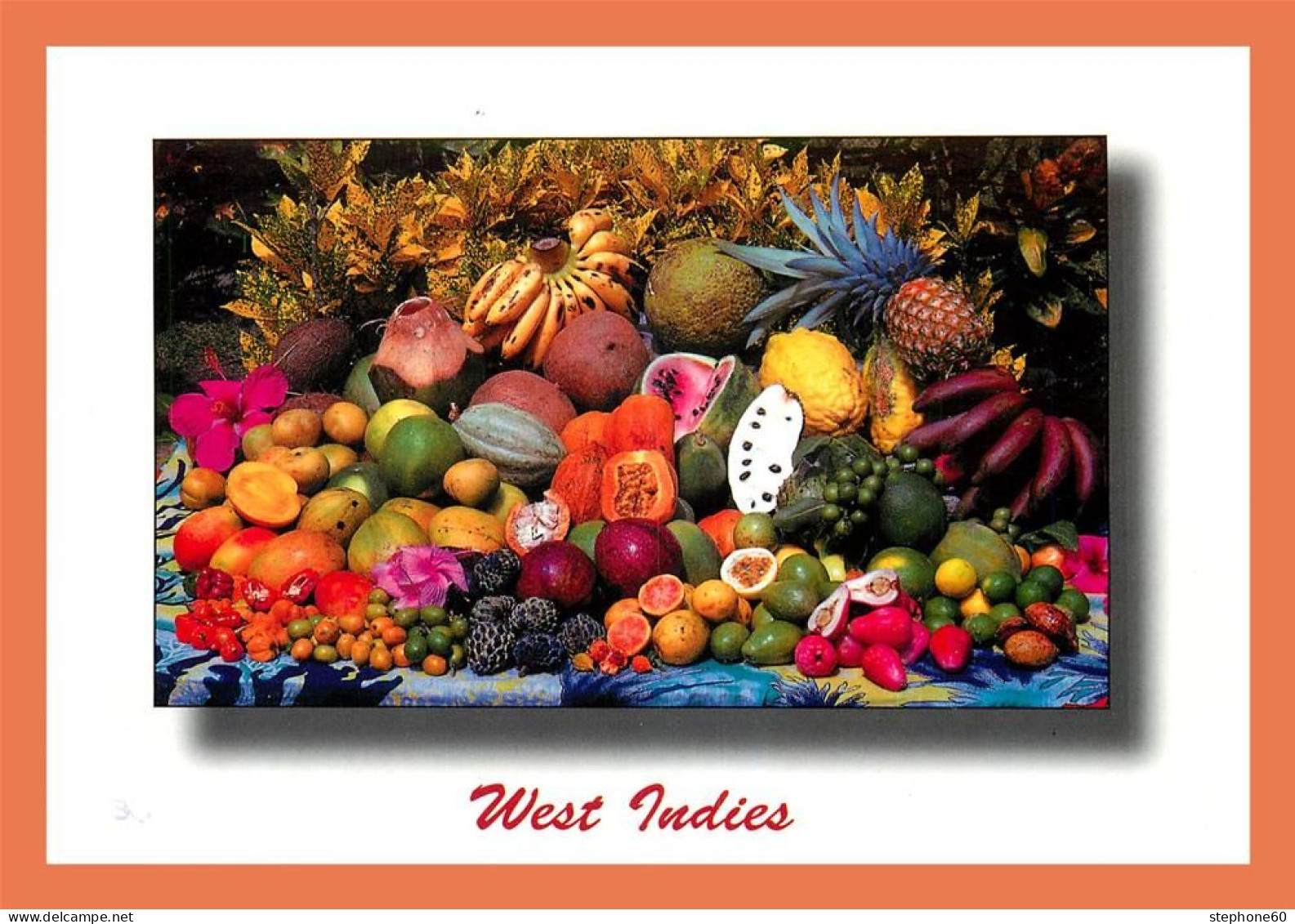 A684 / 357 West Indies Tropical Fruits - Autres & Non Classés