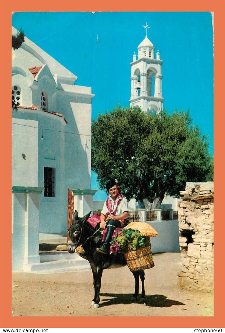 A687 / 301 Grece RHODES Paysan D'Embona ( Ane ) - Griechenland